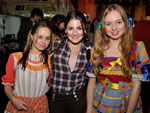 Loise Mendes, Larissa Fernandes e Clarissa Novello