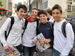 Antonio Paulo, Andr Machado, Gabriel Quintilhan e Douglas Cesar