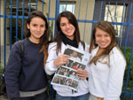 Monique Pires, Juliana Dias e Maria Julia Raupp