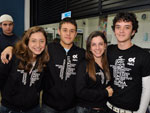 Georgia Schmitz, Leonardo Will, Julia Schneider e Fernando Locks