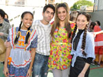 Luiza Ferreira, Pedro Luz, Amanda Pereira e Sabrina Amaral dos Santos