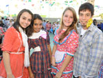 Maria Eduarda Kretzer, Rariany Lopes, Ana Cristina Cardoso e Andr Novello