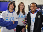 Equipe vencedora, Lucas Hiplito, Luiza Ludvig e Luan Castelar