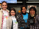 Paula Mulazzani, Julia Iatchac, Juliana Fiorott e Cibele Roxo