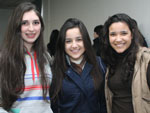 Juliana Trevisan, Karen Ahmad e Jaciara Caetano