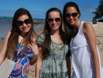 Fernanda Scardueli, Larissa Gomes e Marina Domingos