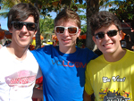 Mateus Peres, Daniel MArtins e Douglas Berto