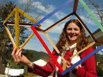 Professora Cheila Richter usa a criatividade como incentivo nas aulas de matemtica, em Blumenau