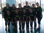 Galera muito especial do voleibol de Triunfo num torneio da Ulbra em So Jernimo. Mirian, Jack, Claudia, Manuela, Roberta, Suzi, Paty, Lili, Dd e Daiany.