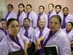 Primeiro aniversrio do Grupo de Orao Herdeiras do Rei da Igreja Assembleia de Deus, em Santa Maria. Na foto, Diac Evinha e Miss Angela Neris, Graciele, Maria, Eva e Ulda, Elisabete, Sabrina, Santa, Adriane, Elaine, Mara e Elci.