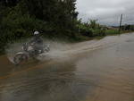 Chuva causa alagamentos em Brusque