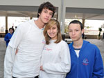 Santiago Strambi, Morgana Scneider e Daniel Crdova