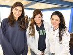 Marcella Bragaglia, Fabiana Geraldes e Caroline Rodrigues