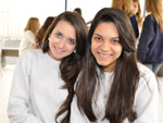 Jssica de Andrade e Thary Corra