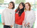 Anna Luiza Andriani, Natacha Cavalcanti e Eduarda Fvaro