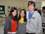 Olivia Dias, Mariana Xavier e Rodrigo Santana