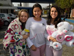 Gabriel Wisbeck, Karolina Passos e Jlia Caroline da Silva