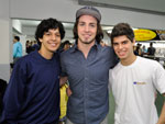 Arthur Ribeiro, Daniel Dorsey e Arthur Almeida 