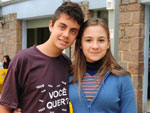 Guilherme Frana e Natlia Lindemayer