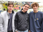 Matheus Curvelo, Ricardo Baggio e Vtor Silveira