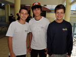 Cleiton Batisti, Jacson Pedrotti e Rodrigo Martins