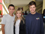 Cleiton Batisti, Jlia Brands e Rodrigo Martins