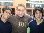 Matheus Schiavo, Felipe Sachett e Joo Senhori