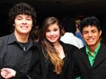 Mathias Salvador, Caroline Rocha e Pedro Vieira