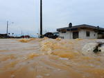 Enchente no Bairro Promorar, em Itaja