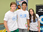 Thiago Xavier, Ike Basilio Lopes e Beatriz Gelinsky