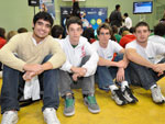 Lucas Reis, Arthur Barbosa, Caetano Alves e Patrick Lima