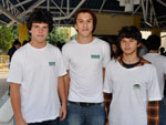 Pedro Roberto, Vitor Keil e Joo Pedro Caote