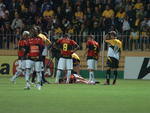 No primeiro turno os times empataram por 0 a 0 na Ilha do Retiro, em Recife
