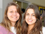 Mariana Fonto e Manoela dos Santos