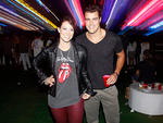 Paola Oliveira e Joaquim Lopes curtindo o Rock in Rio 