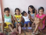 Minhas netas: Luiza, Julia, Duda, Nicole e Kaylani. Rosa Elaine Silveira dos Santos.