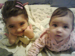 Minhas princesas Ashley e Amilly. Sandra 