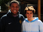 Douglas Muoz e Gabriel Hachler