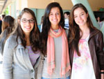 Eduarda Englert, Giovana Manfro e Debora Nunes