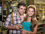 Felipe Teixeira e Raquel Kurtz