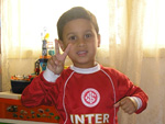 Esse colorado lindo  o Cristian da Silva Marocco,6 anos. o nosso maior tesouro,razo de nossas vidas.Filho,ns te amamos.Bjs mame Vnia e papai Marco