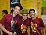 Jorge Henrique, Marcos Machado e Felipe Telles