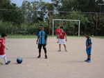 Lindo Gre-Nal num domingo de sol. Meu filho Gustavo e meu sobrinho Jorge Fernando, o colorado. Daisa