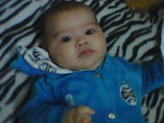 Joo Vitor, lindo, 4 meses. Laura Rangel.