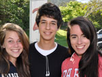 Luiza Travi, Lucas Krupacz e Carolina Moraes