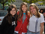 Carolina Elisa, Ana Beatriz e Amanda Mrcia