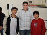 Tiago Azevedo, Richard Adriano e Vinicius Vieira