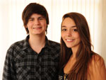 Lucas Brunnet e Carolina Loureiro