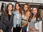 Luana Pamplona, Laura Guazelli, Felicia Gabler e Juliana Almeida