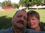 Eu e meu amado esposo num passeio. Te amo muito meu amor. Jacqueline Gravina da Silva Correa.